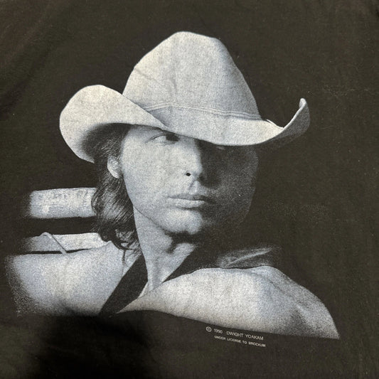 VTG 1990 Dwight Yoakam If There was a Way Tour T-Shirt Adult XL Brockum