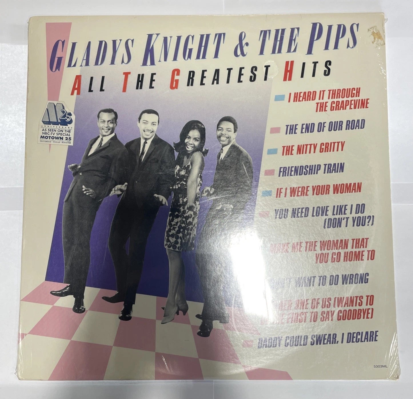 Gladys Knight & The Pips *All The Grst Hits *LP record 5303ML MOTOWN New Sealed