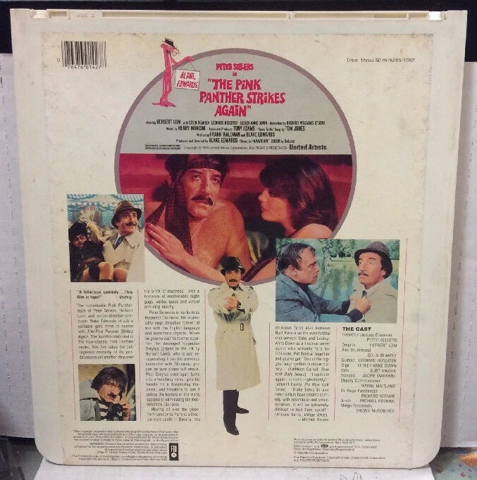 The Pink Panther Strikes Again VideoDisc