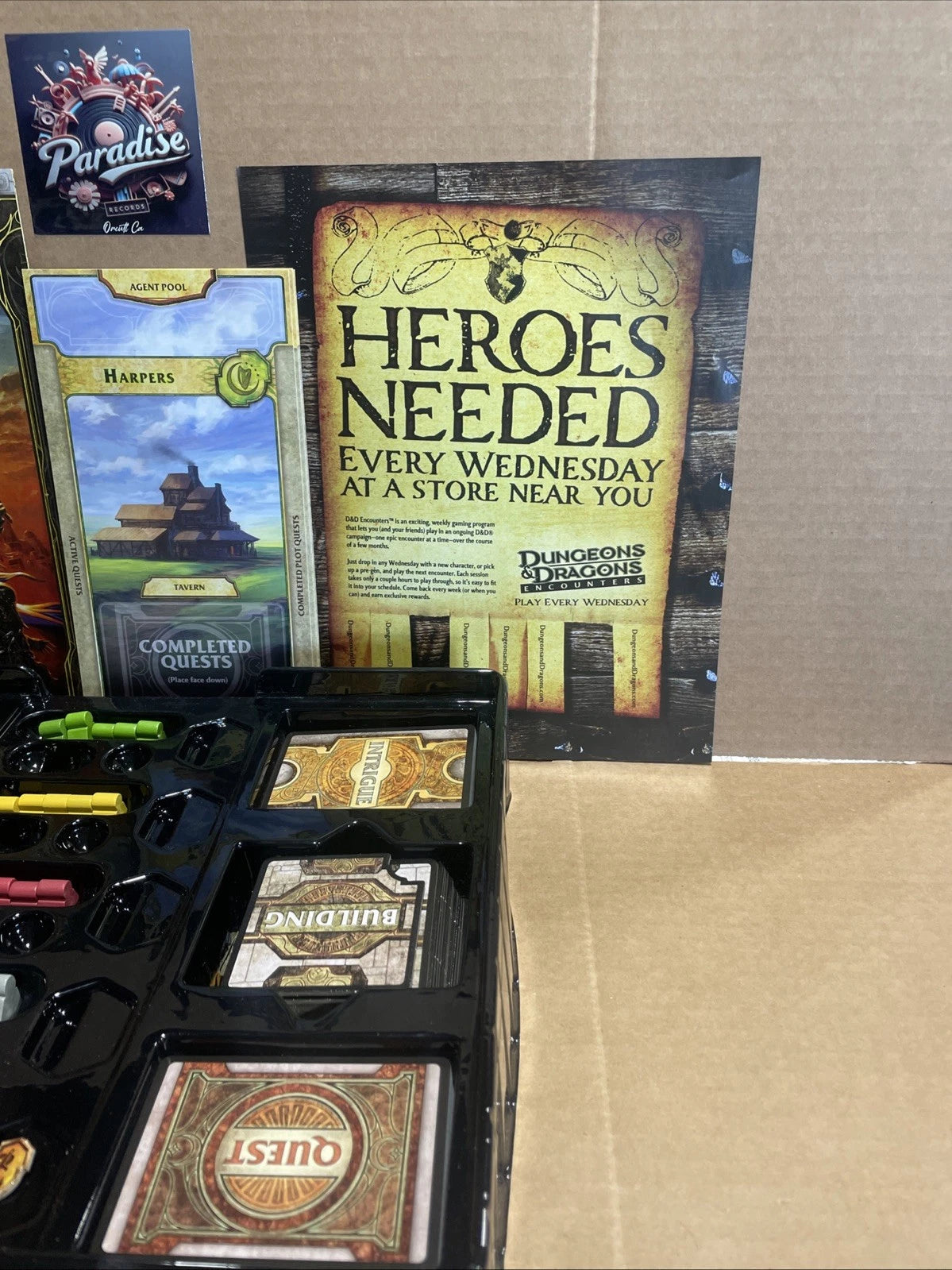 Lords of Waterdeep Board Game + Scoundrels Of Skullport Expansion