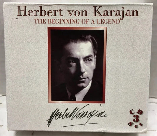 Herbert Von Karajan The Begining Of A Legend CD Set