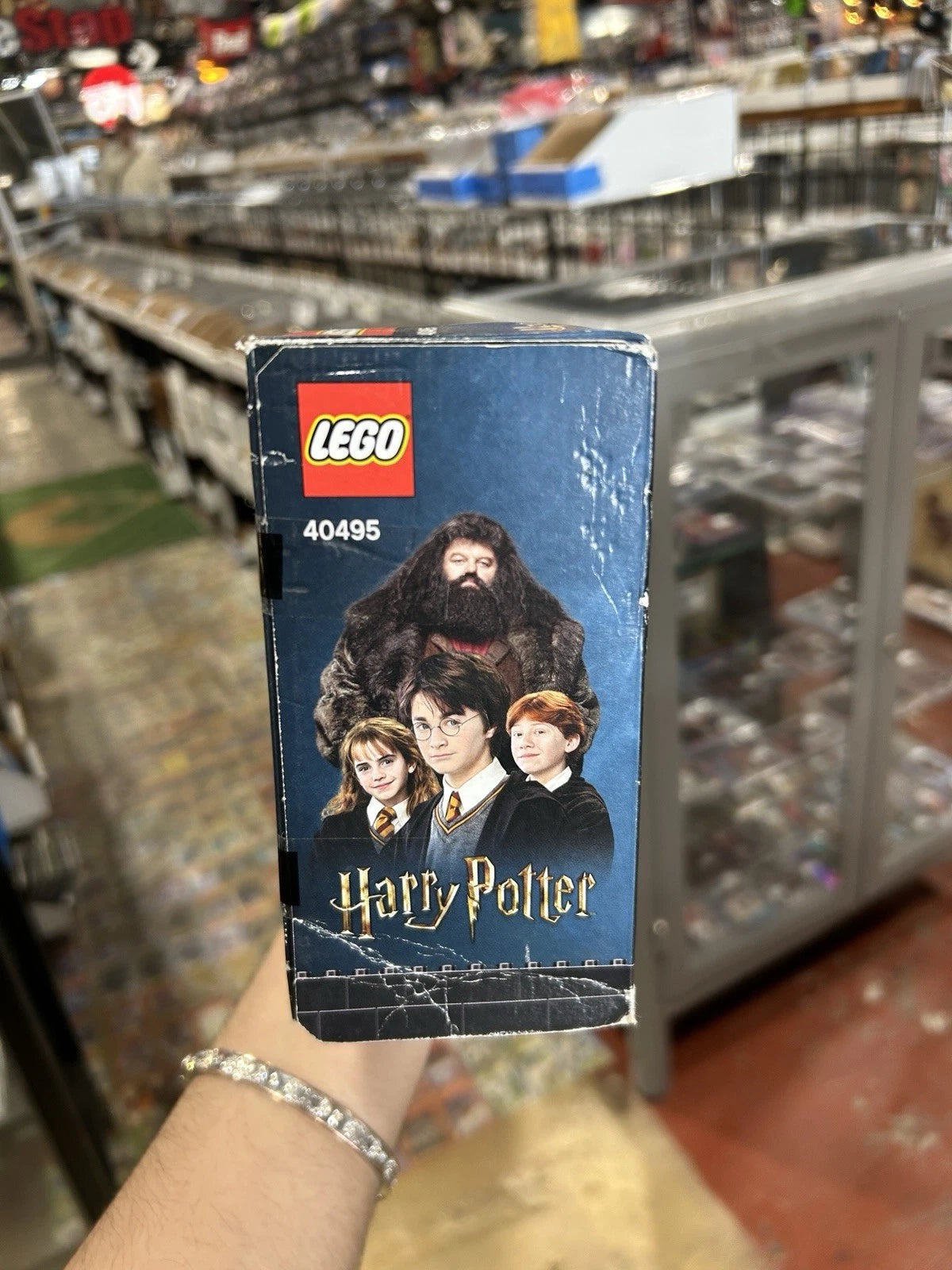 New LEGO BRICKHEADZ: Harry, Hermione, Ron & Hagrid (40495)