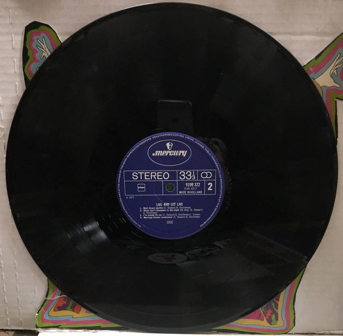10CC Live And Let Live UK Import Promo Record 6641714