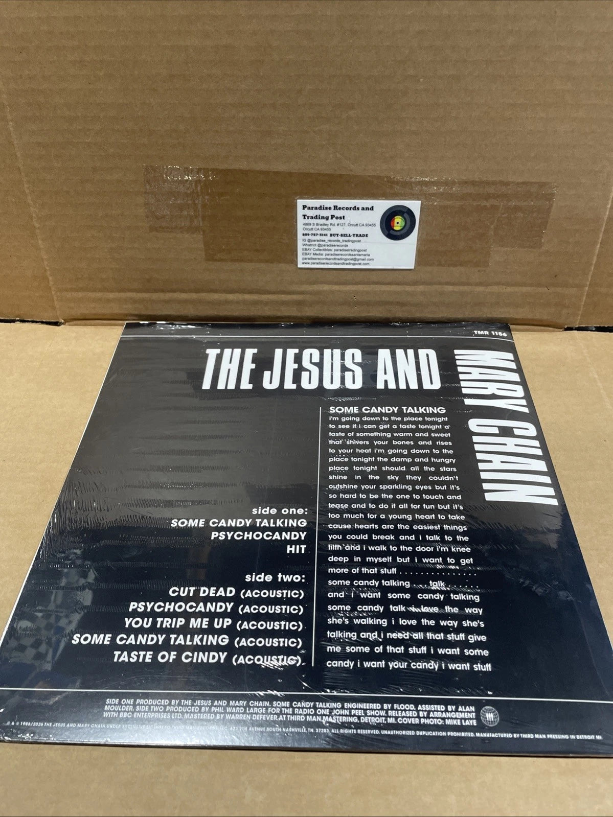 The Jesus And Mary Chain Some Candy Talking EP Record Store Day RSD 2026 Vinyl