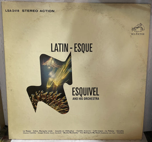 Esquivel And His Orchestra Latin-Esque Reisaue Stereo Record LSA-2418