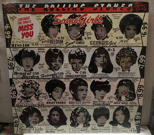 The Rolling Stones Some Girls 1st Version Record COC39108