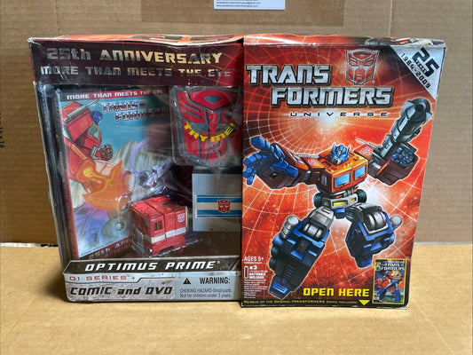 Hasbro Transformers Universe: 25th Anniversary Optimus Prime Box has Wear