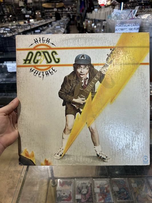 AC/DC High Voltage Vinyl Record Album Original 1976 Vintage Porky Prime Cut)