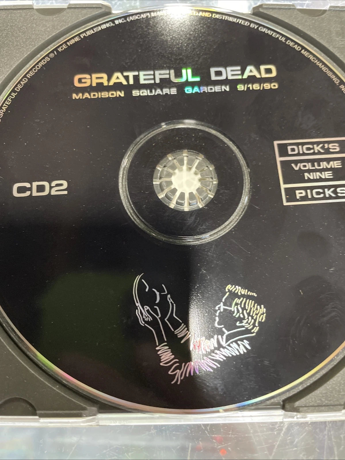 Grateful Dead Dicks Picks Vol. 9 Nine Madison Square Garden NY 1990 3 CD Live