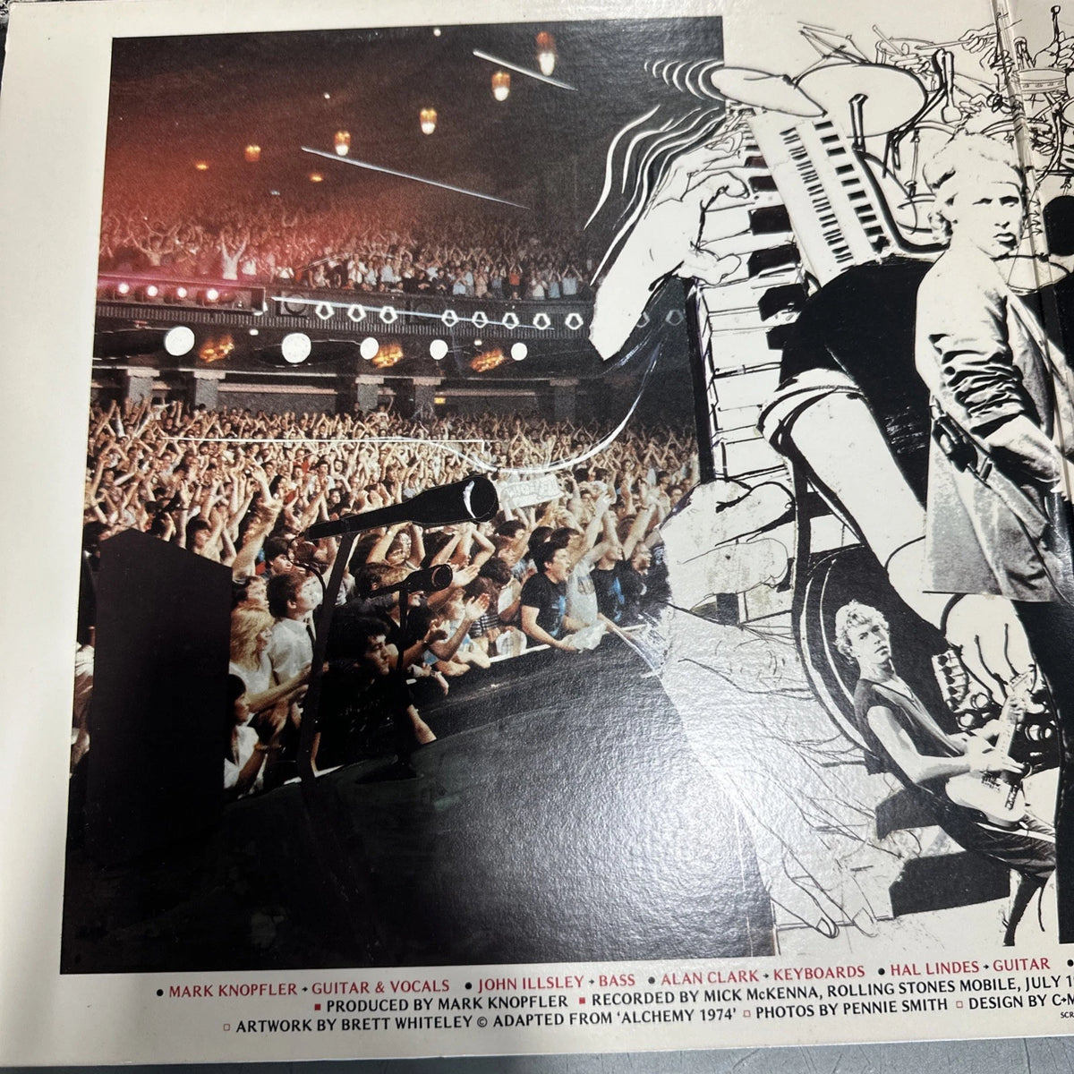 Dire Straits Alchemy Live 1984 Quiex II Limited Edition Virgin Black Vinyl promo