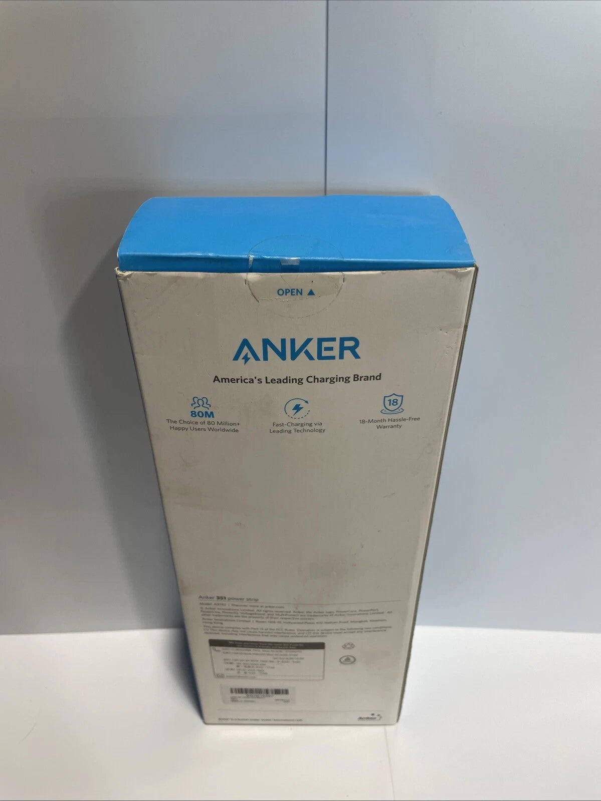 Anker 351 A9192 Power Strip Black Fast-Charging, Surge Protector 12 AC Outlets