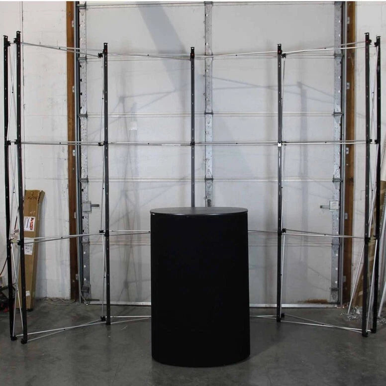 Skyline Quest 10' Pop-up Display & Podium Kit - Used