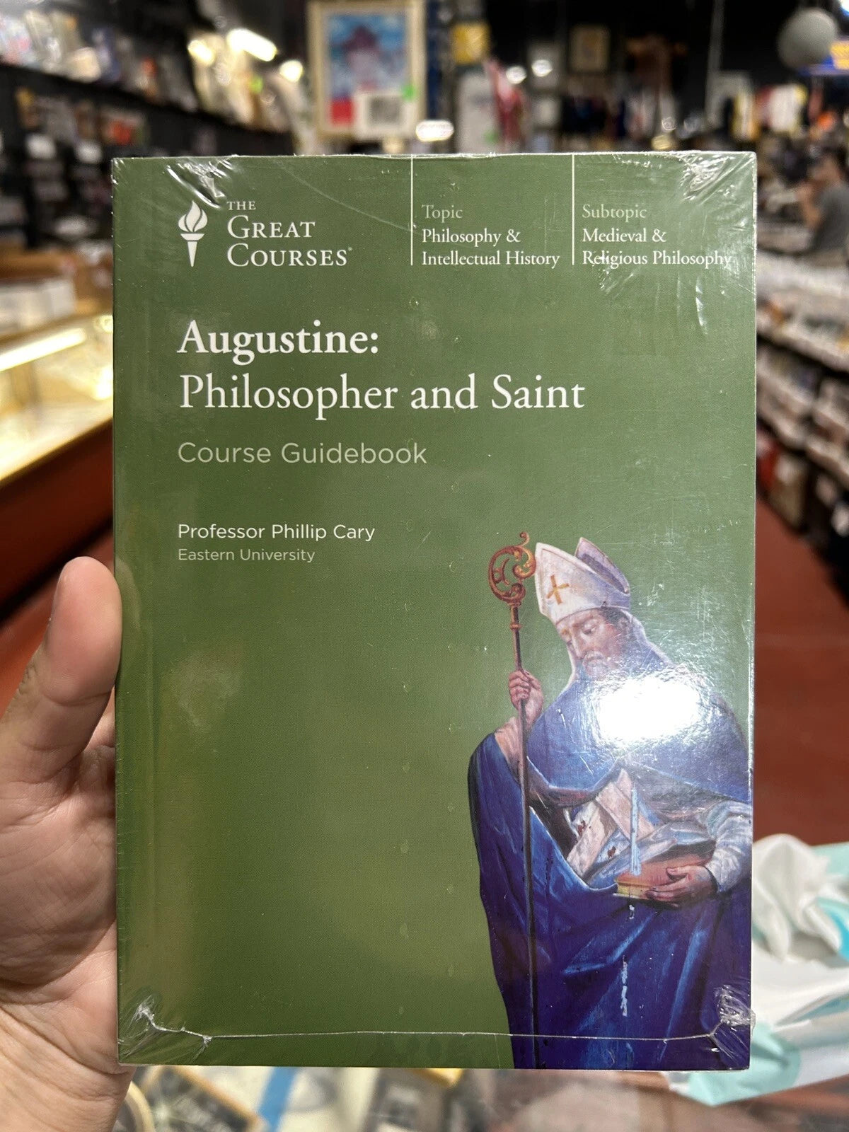 Augustine Philosopher and Saint Course Guidebook w/ CD 2005 Phillip Cary New