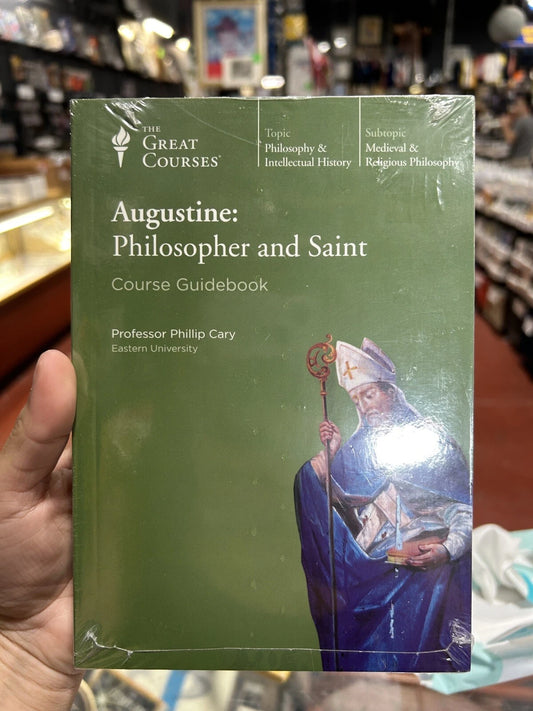 Augustine Philosopher and Saint Course Guidebook w/ CD 2005 Phillip Cary New