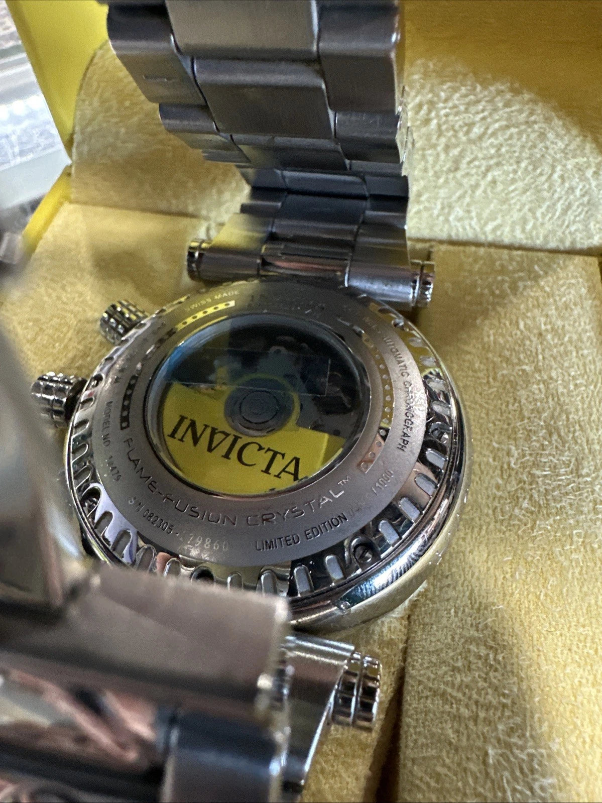 Invicta Subaquatic Abalone Dial Day Date Steel 47mm Automatic Watch Model 10479