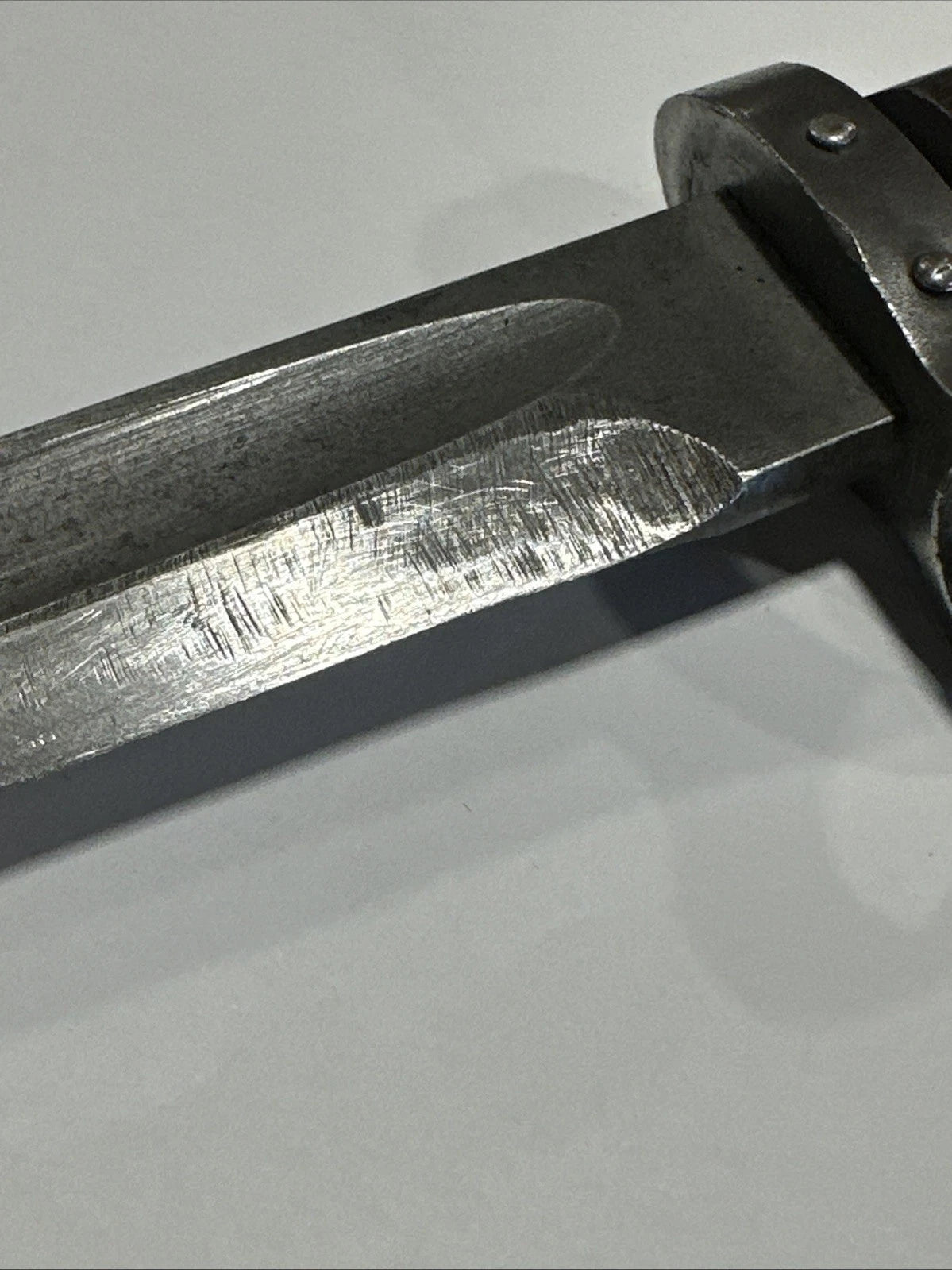 WWII AXIS CSZ Czech Bayonet E 23 With Scabbard -10" blade ZSO