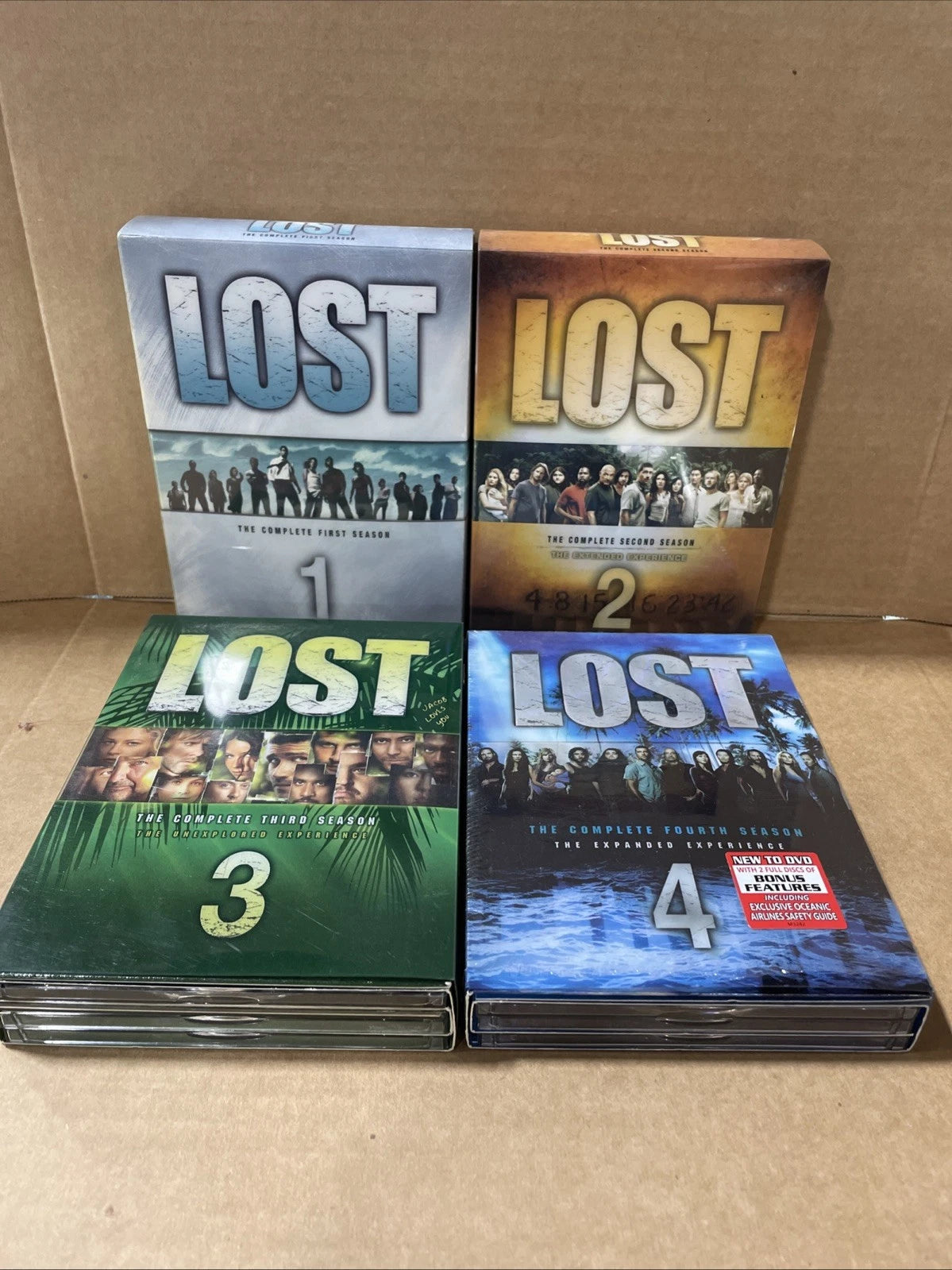 Lost TV Show Season 1-4 Excellent Condition