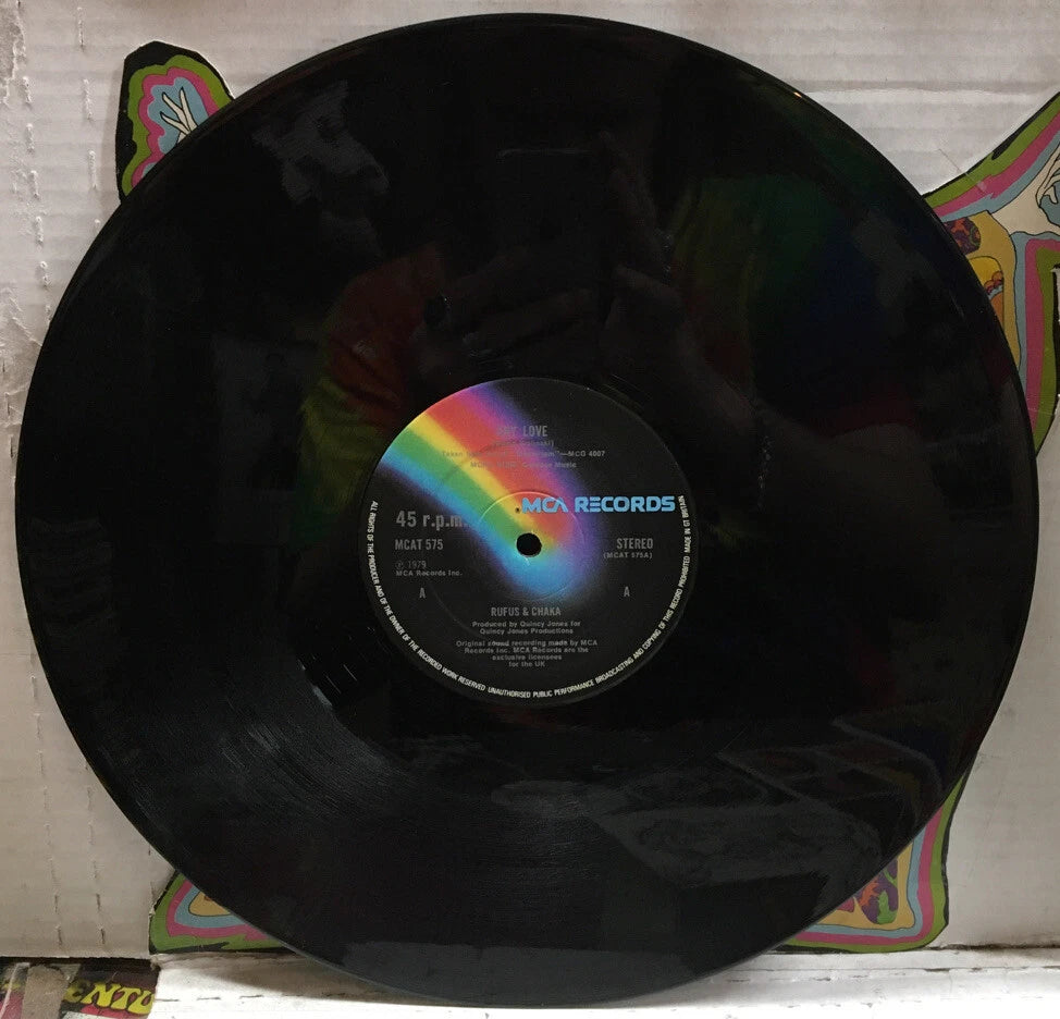 Rufus & Chaka Any Love UK 12” Record MCAT575