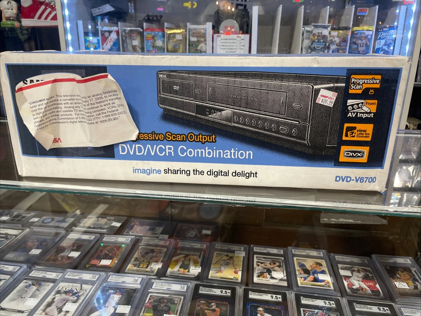 Samsung DVD-V6700 DVD-Player / VHS-Videorecorder OPEN BOX