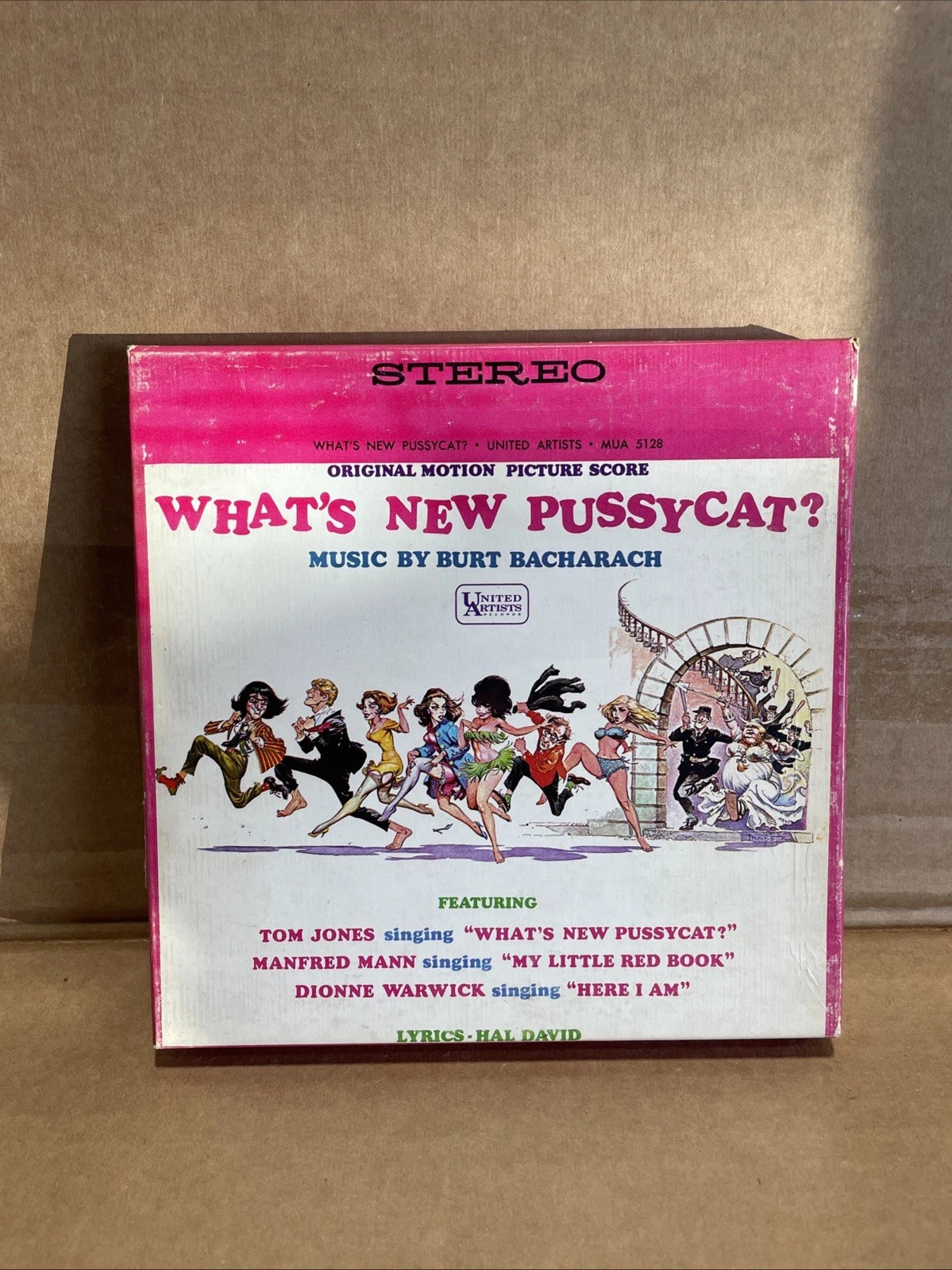 BURT BACHARACH – What's New Pussycat? (OST) 1965 R2R tape 7 ½ ips vg+