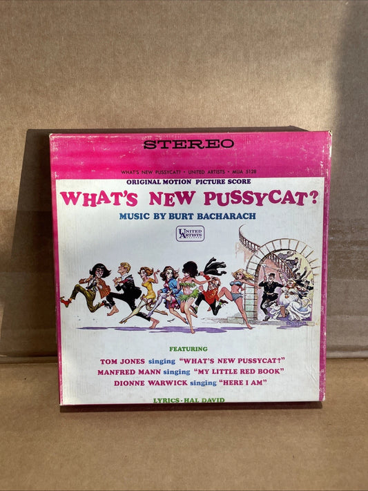 BURT BACHARACH – What's New Pussycat? (OST) 1965 R2R tape 7 ½ ips vg+
