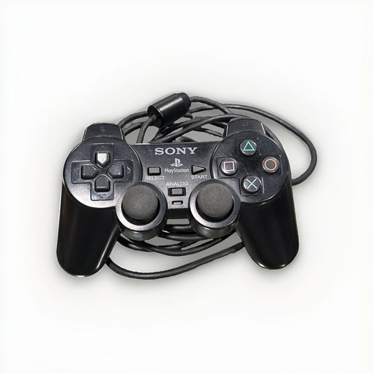 OFFICIAL Sony PlayStation 2 Dual Shock Analog Controller - Black