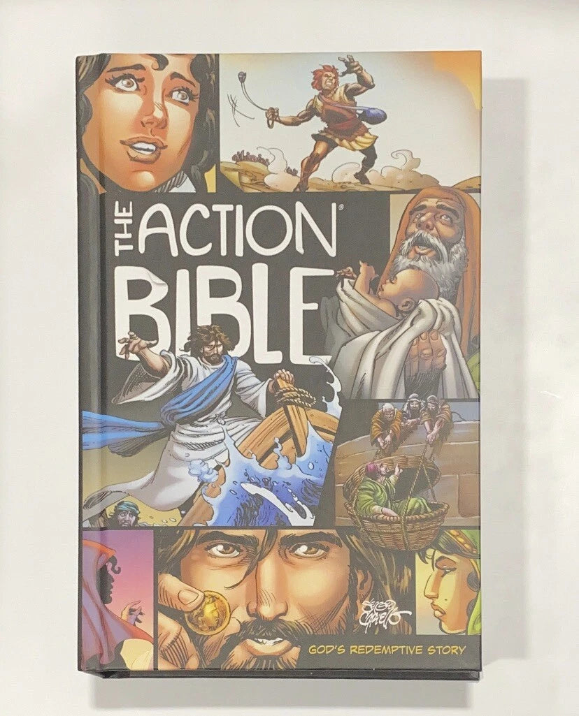 The Action Bible: God's Redemptive Story (Action Bible Series) - VERY GOOD