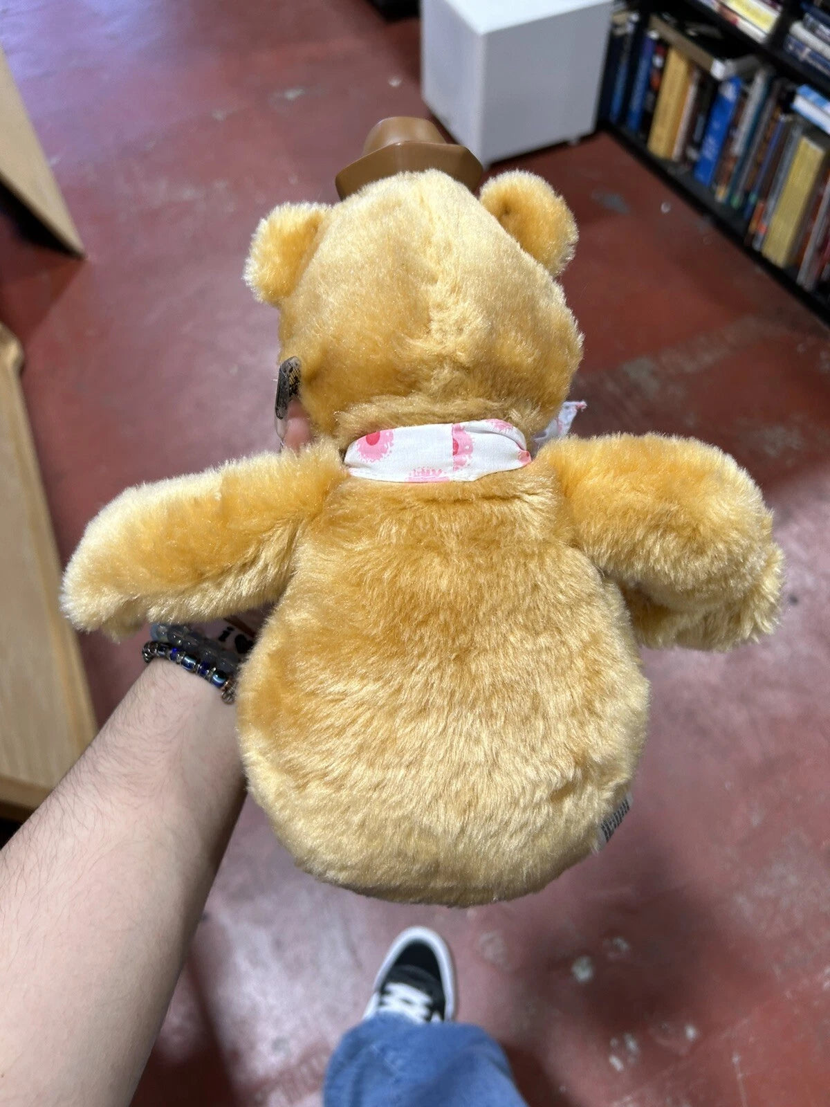 Vintage 1989 Muppets Fozzie Fozzy Bear Plush Doll Original Authentic 12" Toy