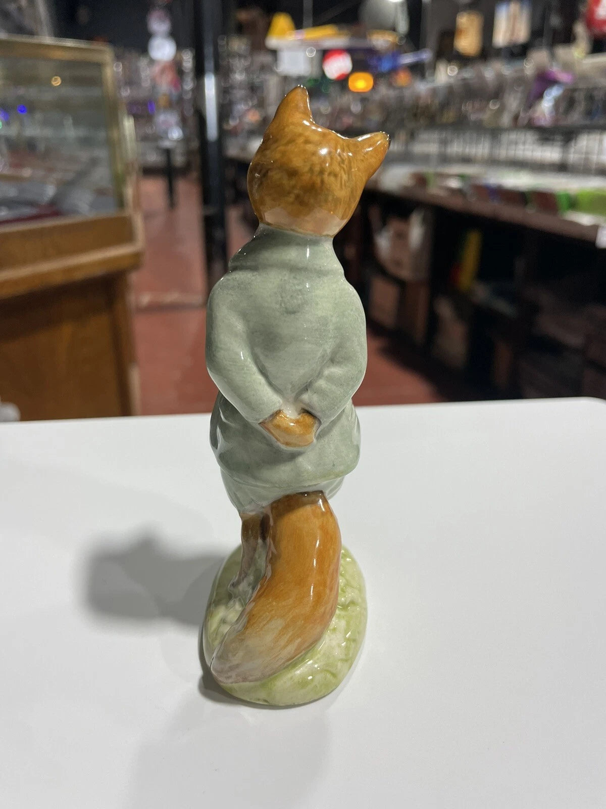 Vintage Beatrix Potter "FOXY WHISKERED GENTLEMAN" Beswick, England, 1954
