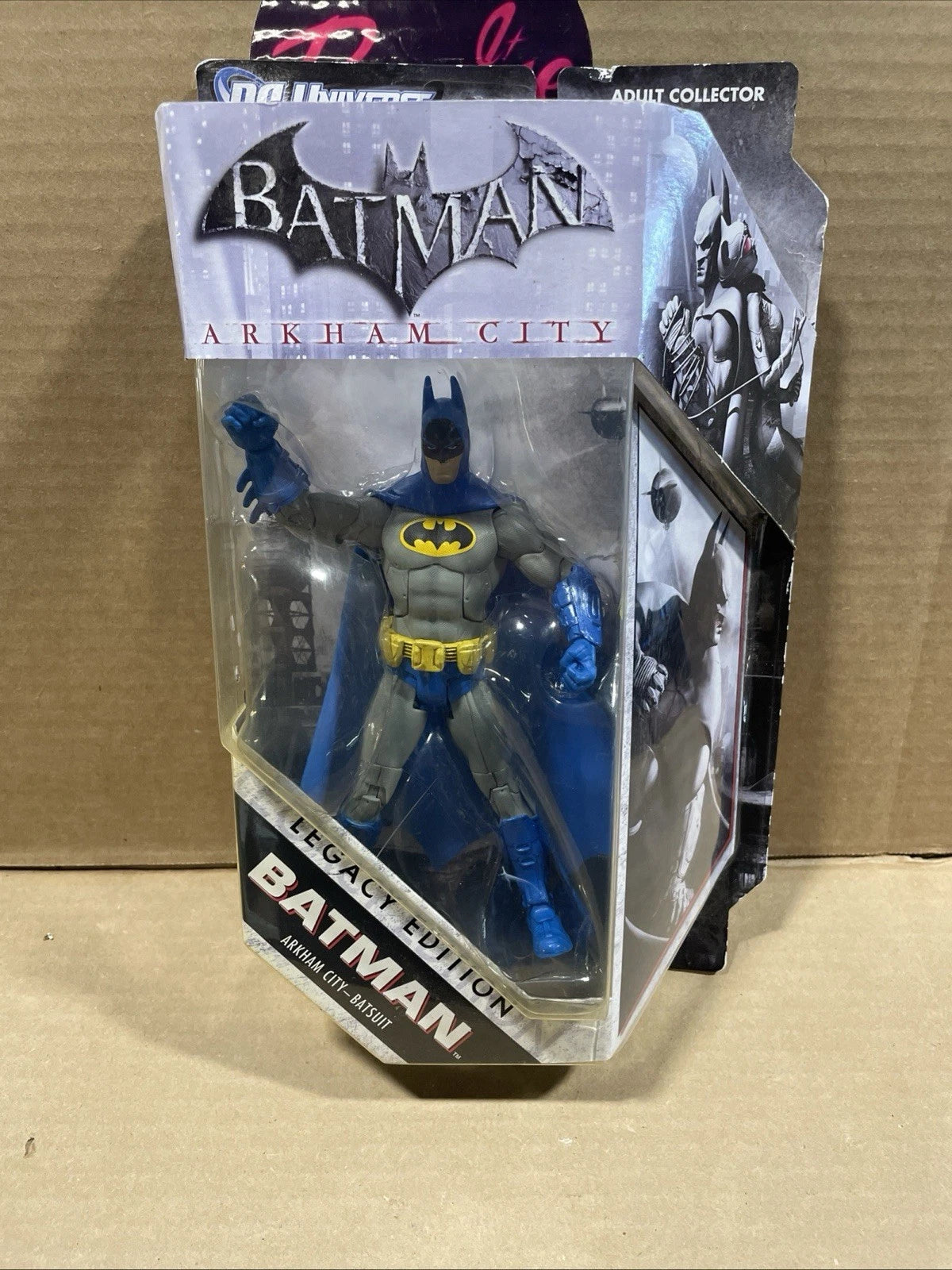 Mattel DC Universe Batman Arkham City Batsuit Legacy Edition 6 Inch Sealed