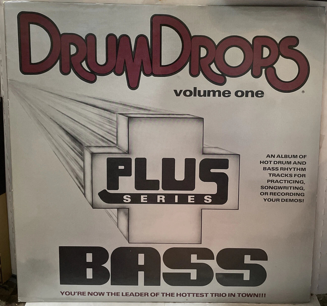 Drum Drops Volume One Plus Series Bass Record DD+7782 w/Booklet