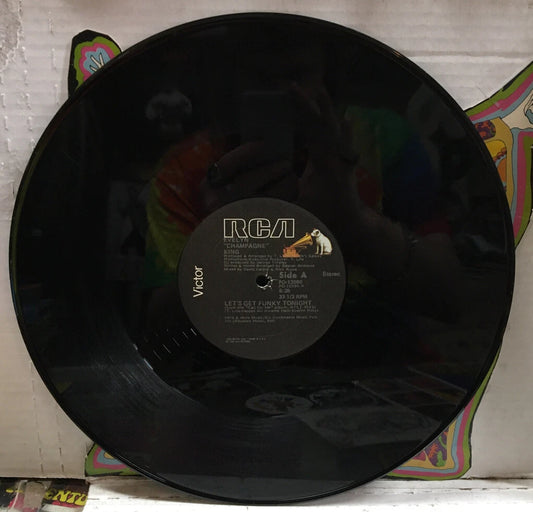 Evelyn “Champagne” King Let’s Get Funky Tonight 12” Record Single PD-12090