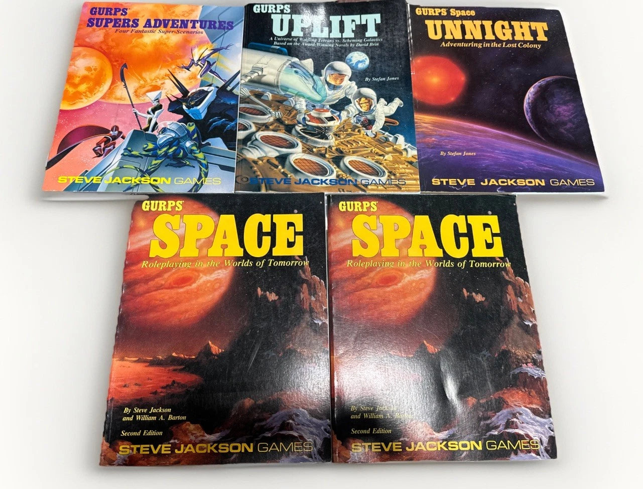 GURPS Magazine Lot Uplift, Supers Adventures, Uniform, Space