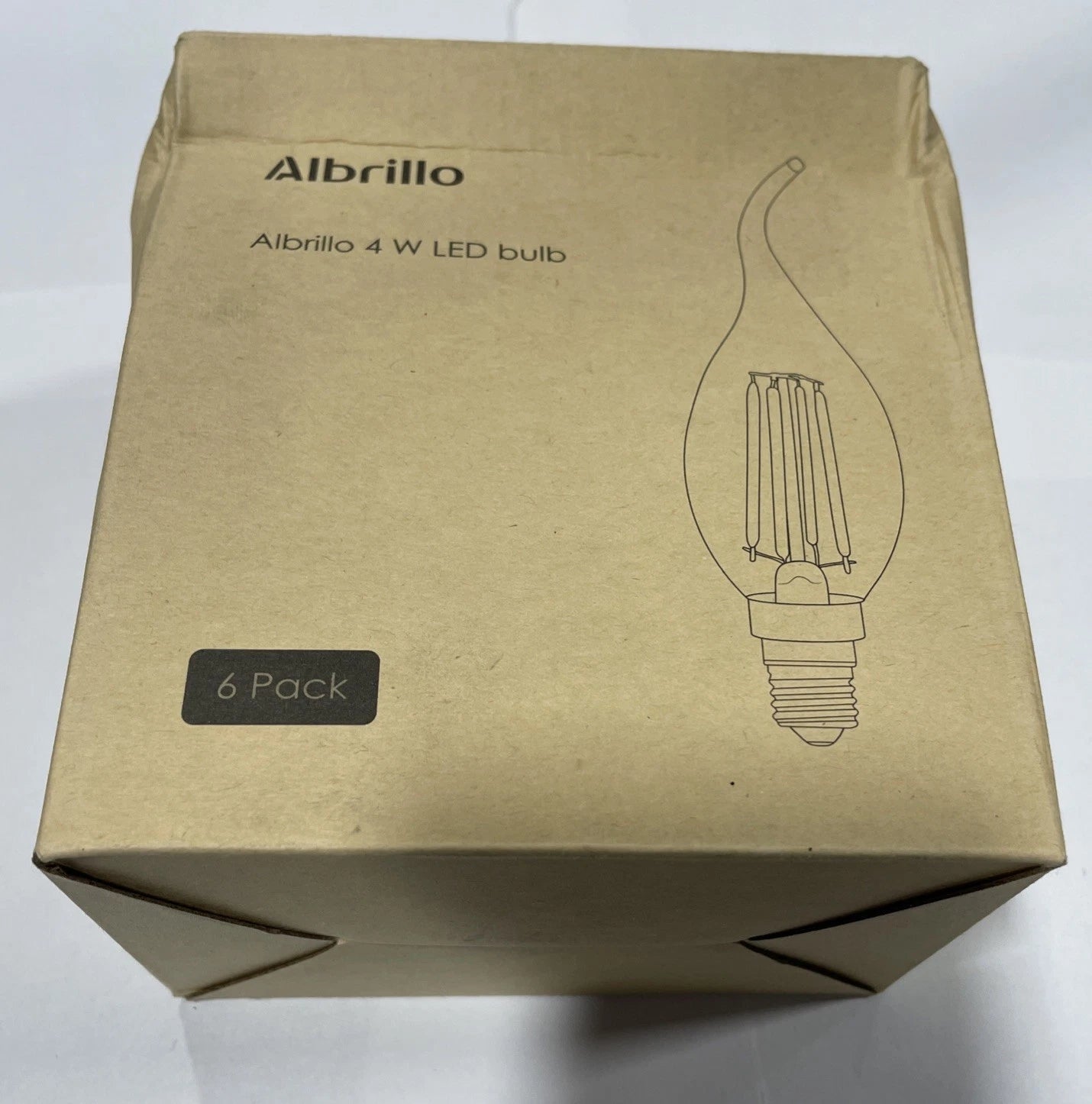 Albrillo 4W LED Bulbs 6 pcs, Model ￼LL-LW1