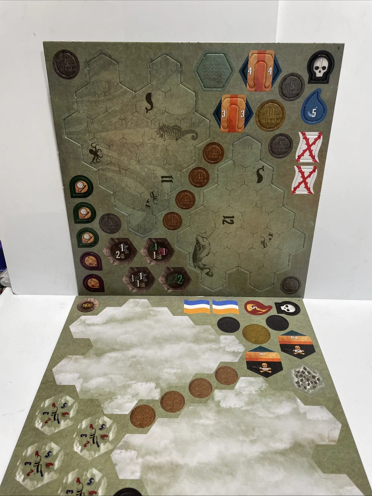 Captains Log Board Adventure Game Colonial Sailing Explore Pirates Rare Vintage