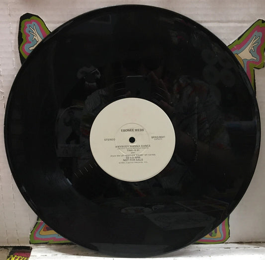 Ebonee Webb Anybody Wanna Dance Promo 12” Single SPRO-9641