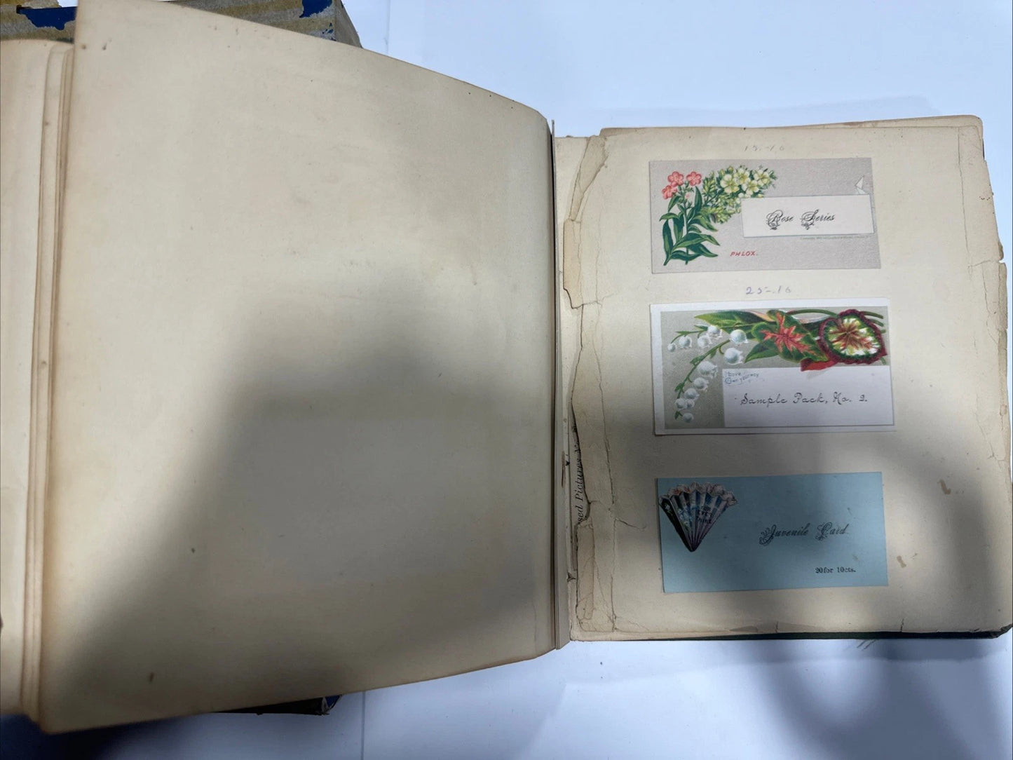 1885 Vintage Victorian Era Sticker Book Collection
