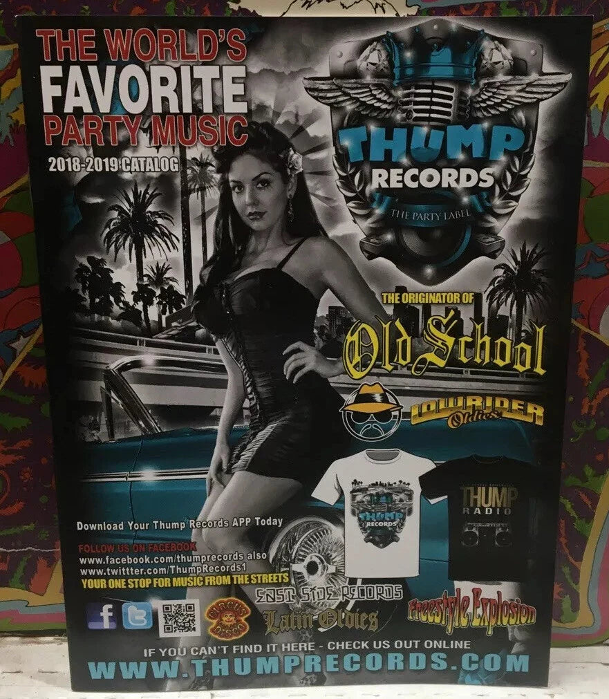 Thump Record 2018-2019 Catalog East Side Story/Low Rider Oldies/Old School