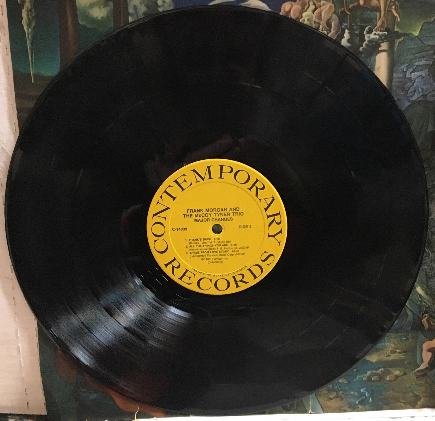 Frank Morgan And The McCoy Tynet Trio Major Changes Autographed Record C-14039