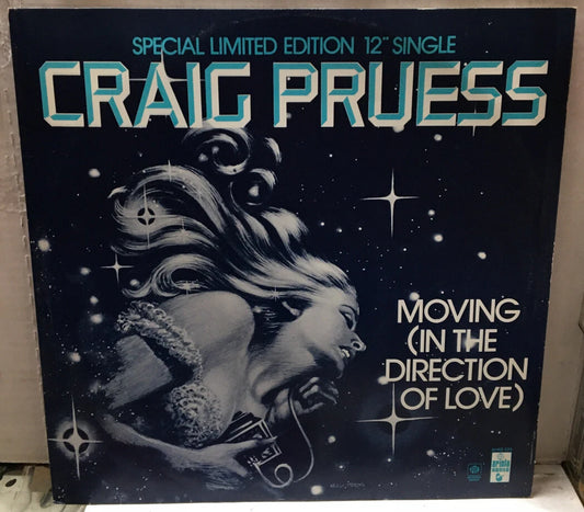 Craig Pruess Moving (In The Direction Of Love) 12” UK Import Record AHAD535