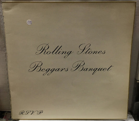 The Rolling Stones Beggars Banquet UK Import Record SKL4955