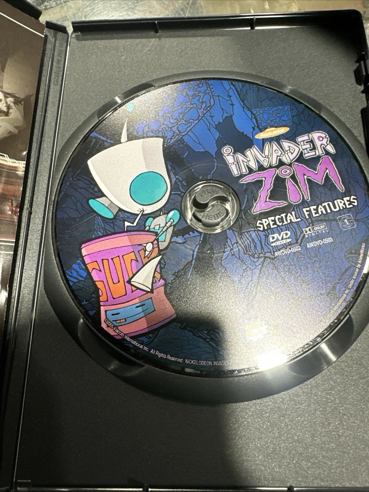 Invader Zim Premium DVD Collector's House Box Set Gir Figure READ