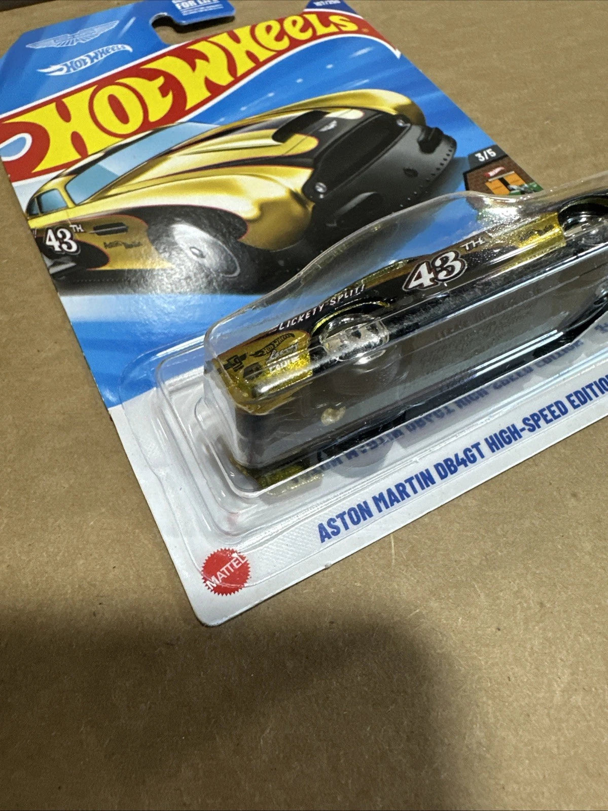 Hot Wheels 2025 Aston Martin DB4GT High Speed Edition Super Treasure Hunt STH