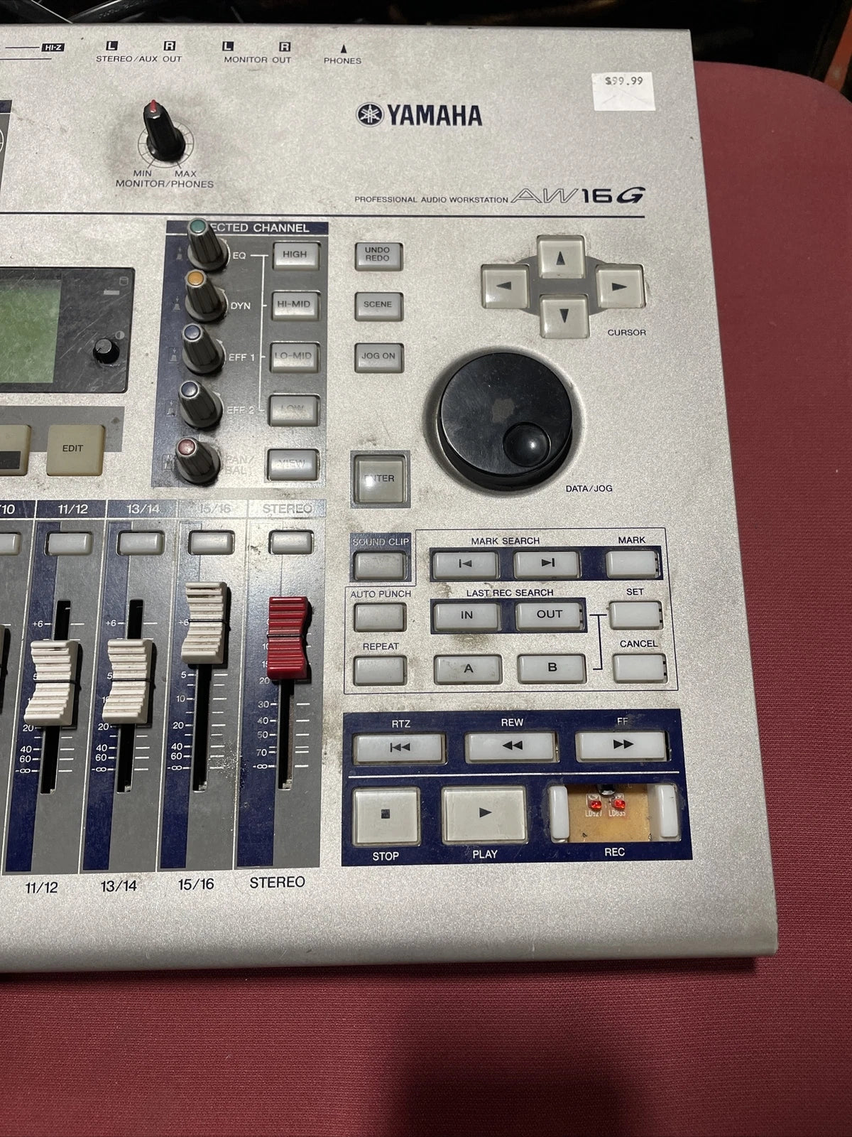 Yamaha AW16G 16-Track Digital Audio Workstation PARTS ONLY