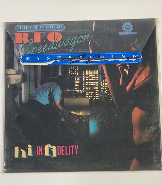 Reo Speedwagon Hi Infidelity Sealed Vinyl Record LP USA 1980 CBS 1/2 Speed