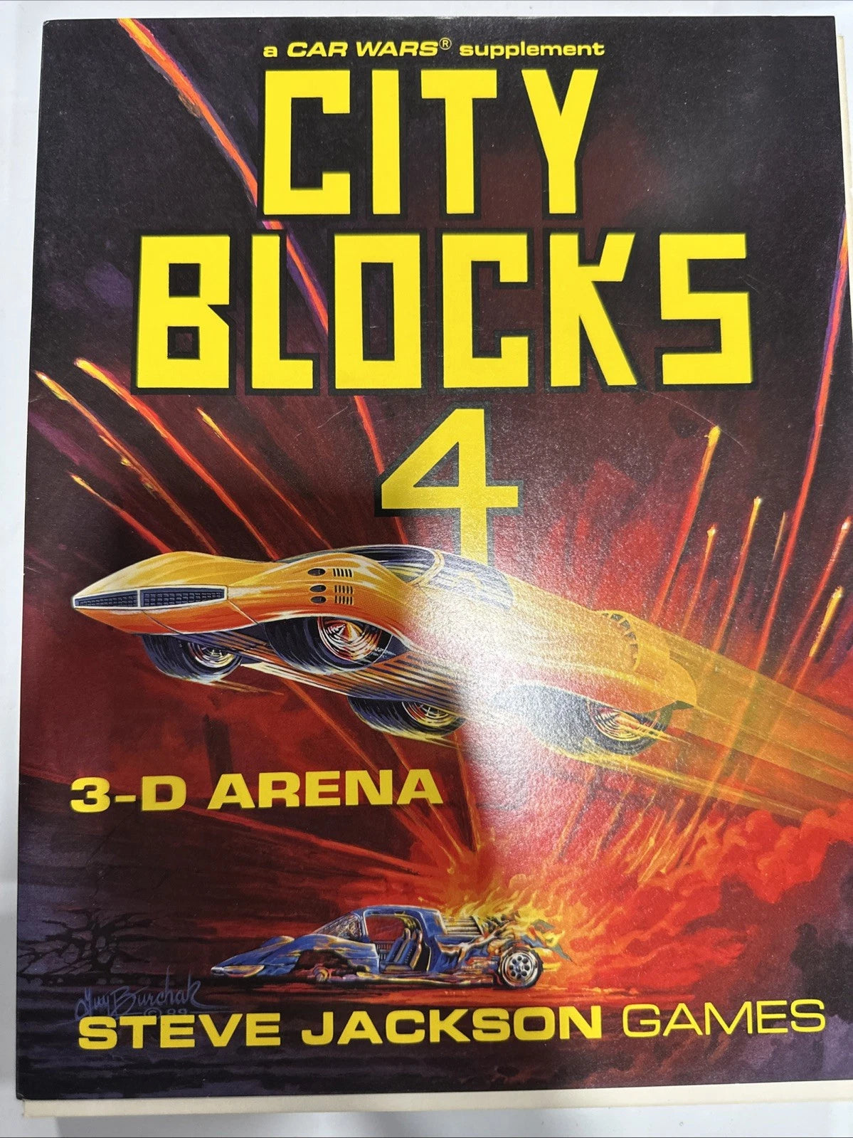 Steve Jackson CAR WARS Games Lot Car Wars Game Misc. Booklets Blueprints Papers