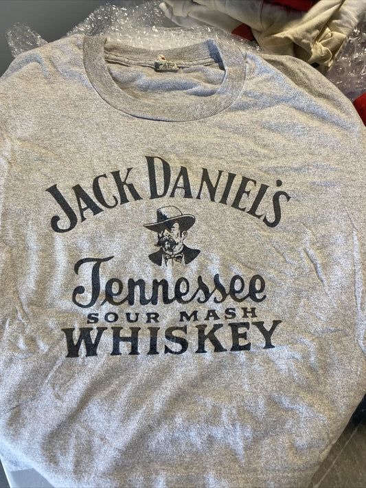 vintage screen stars 1980s jack daniels belly shirt nostalgic sexy rocker USA