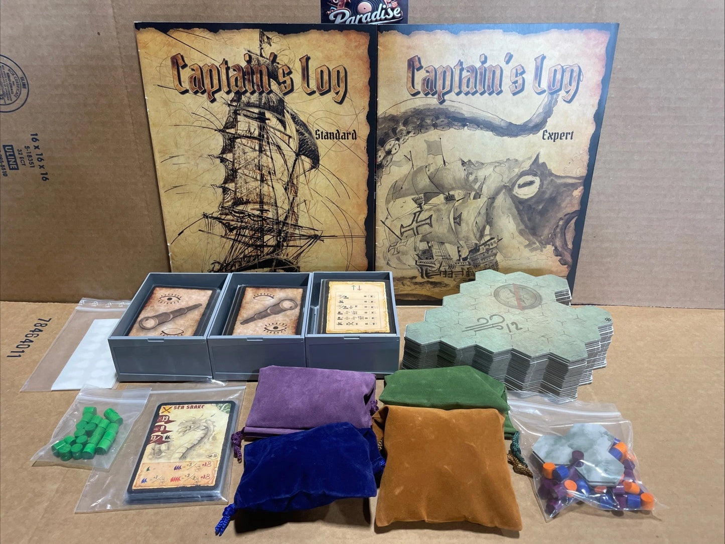 Captain's Log PIF Games Excellent Condition Complete