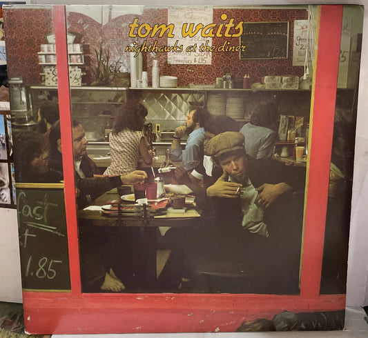 Tom Waits Nighthawks At The Diner Record 7E-2008 Gatefold Black/Gold Labels