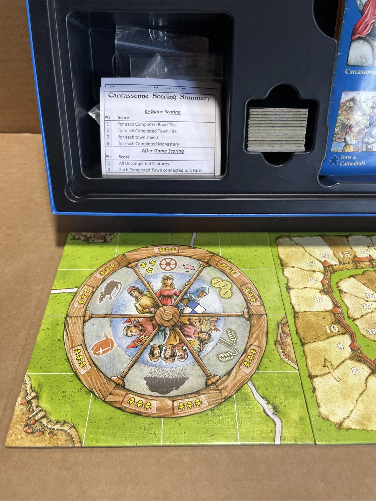 Carcassonne Big Box Board Game + Mini Expansion + The River Complete